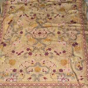 TWO EUC Wandering Folk Pastel Picnic Blanket